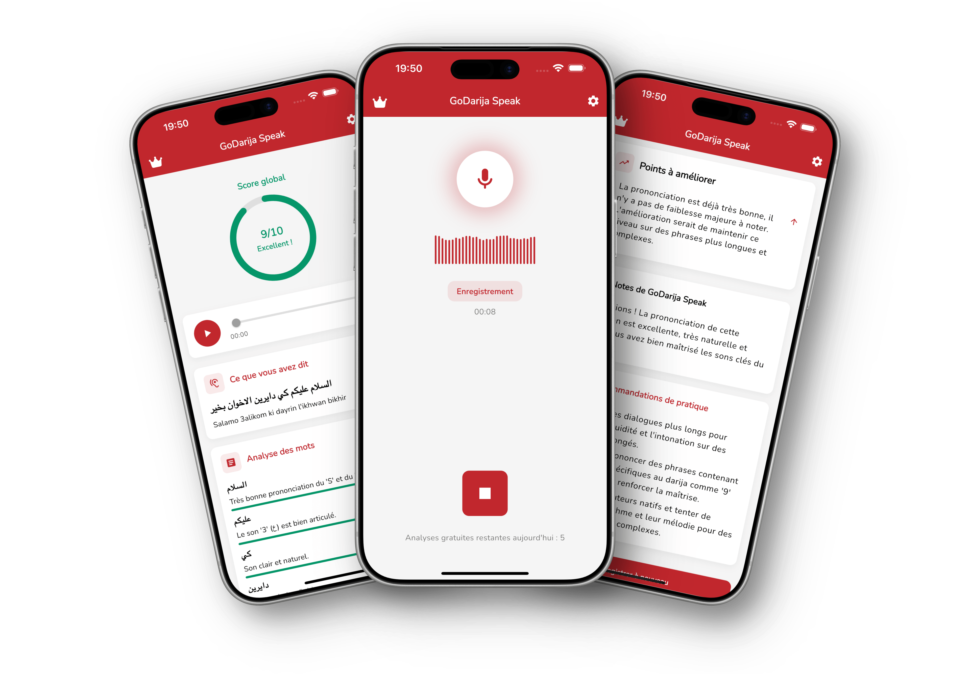 GoDarija Speak App Preview